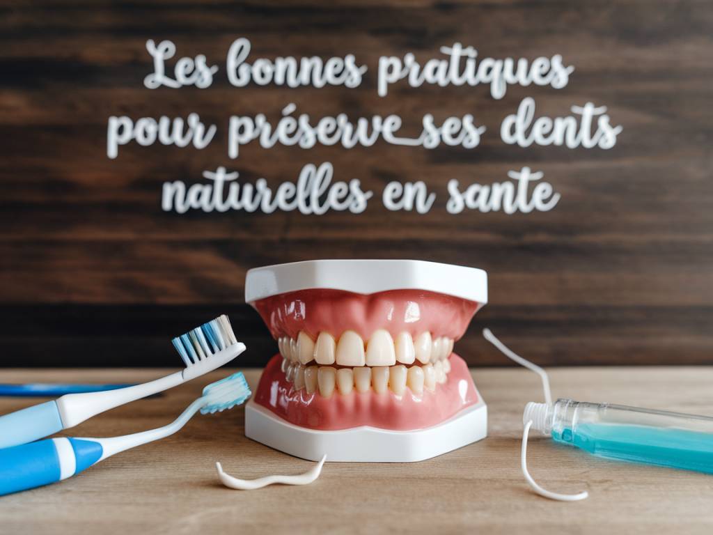 Les bonnes pratiques pour préserver ses dents naturelles en santé